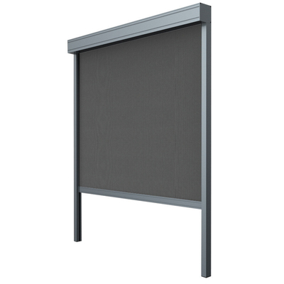 Retractable Windproof Ultra Smart Blinds Outdoor Blackout Motorized Zipper Roller Blinds