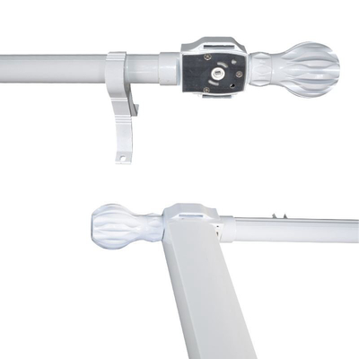 Aluminum Alloy Roman Curtain Rod Motorized Wifi Control Automatic Curtain Track
