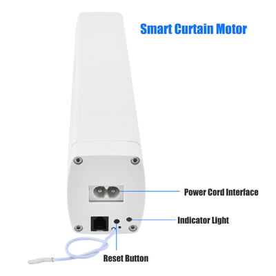 AC110-240V Manual Curtain Opener White