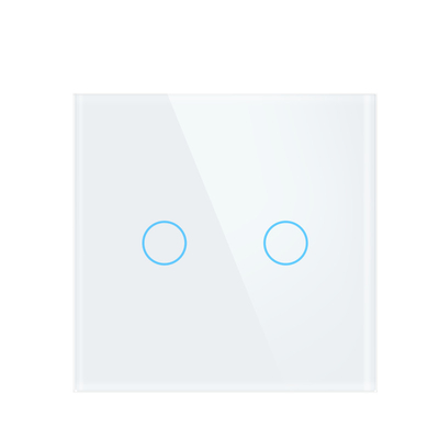 0.1mW Smart Light Switch Schedule 86×86mm Smart On Off Voice Control
