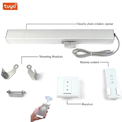 1.2A Smart Window Opener Motorized Skylight Opener Tuya APP Control