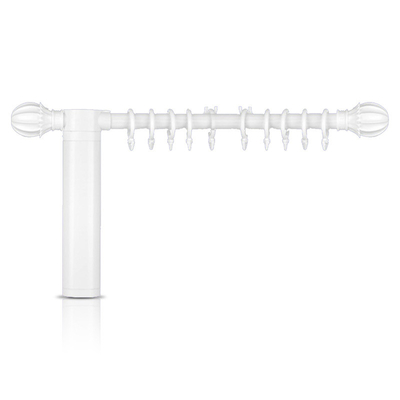 Tuya Electric Roman Rod 44mm Motorized Curtain Pole Custom