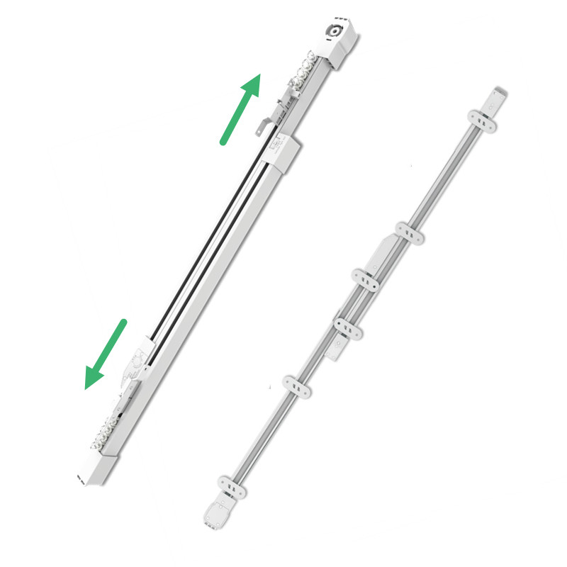 Automatic Smart Motorized Extendable Curtain Track Voice Control