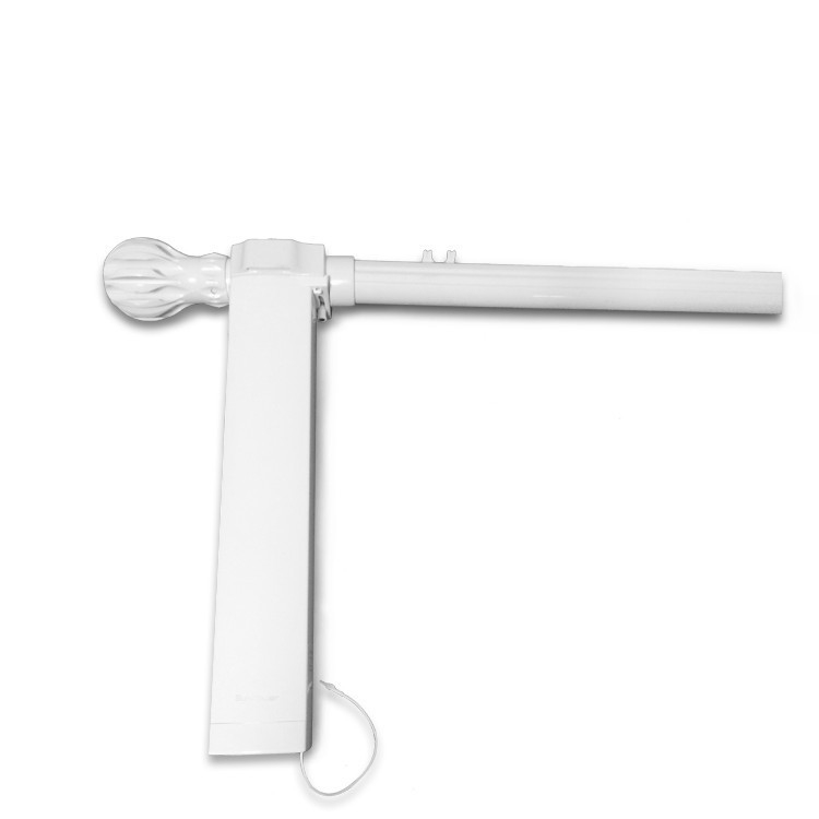Electric Roman Curtain Track Set Art Aluminum Alloy Curtain Rod