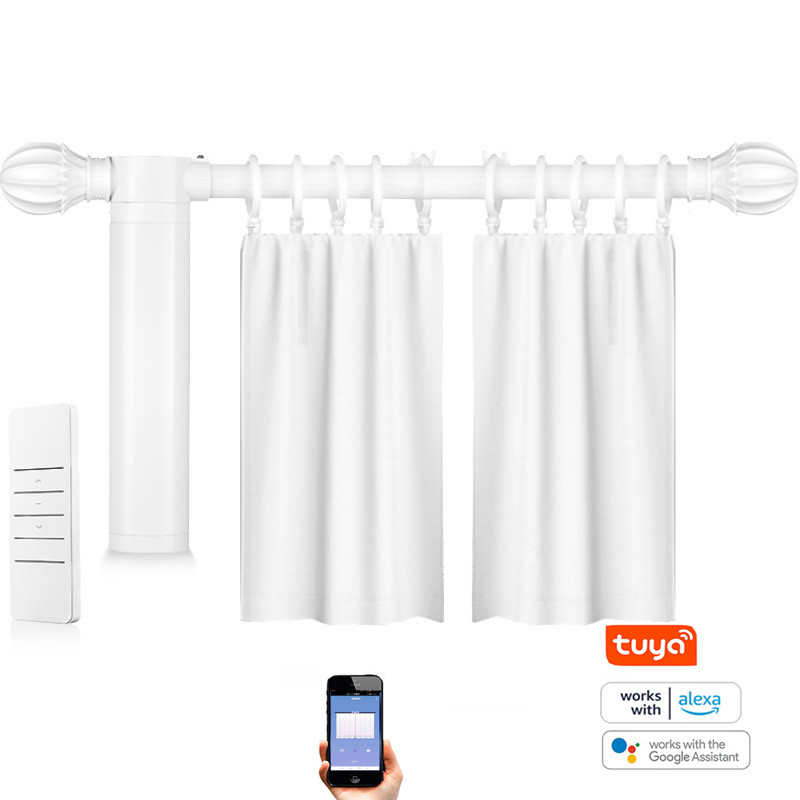 6m Length Electric Roman Curtain Track System For Smart Home
