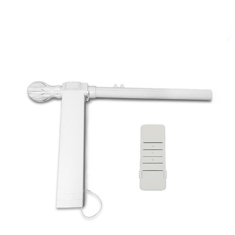 Aluminum Alloy Roman Curtain Rod Motorized Wifi Control Automatic Curtain Track