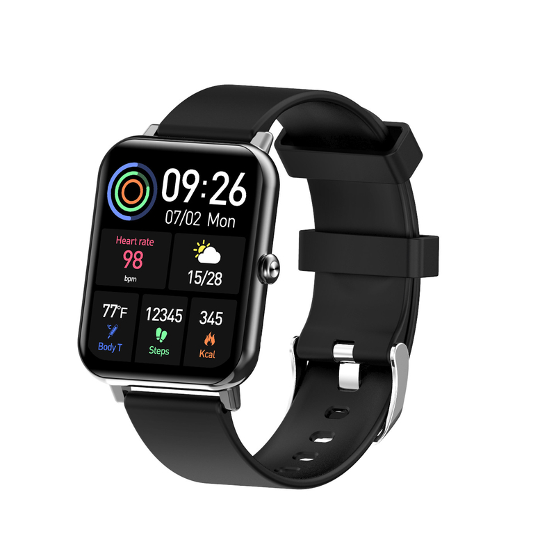 Health Sleep Sport Monitor Waterproof Smart Watch 200mAh IOS Android System Matching