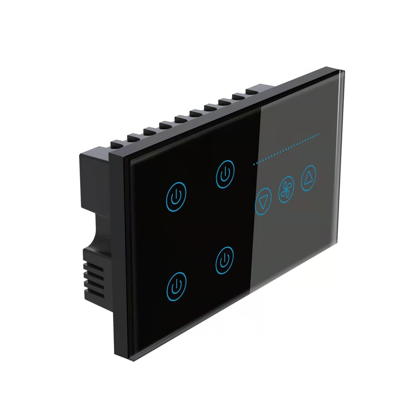 Fire Retardant Tuya Wifi Switch Controller Smart Light Dimmer Electric Touch Light Panel