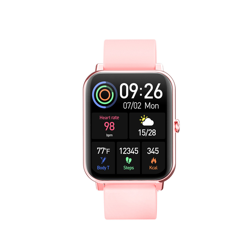 Fashion Women IP67 Waterproof Smart Watch Blood Pressure Heart Rate Monitor Android Watch