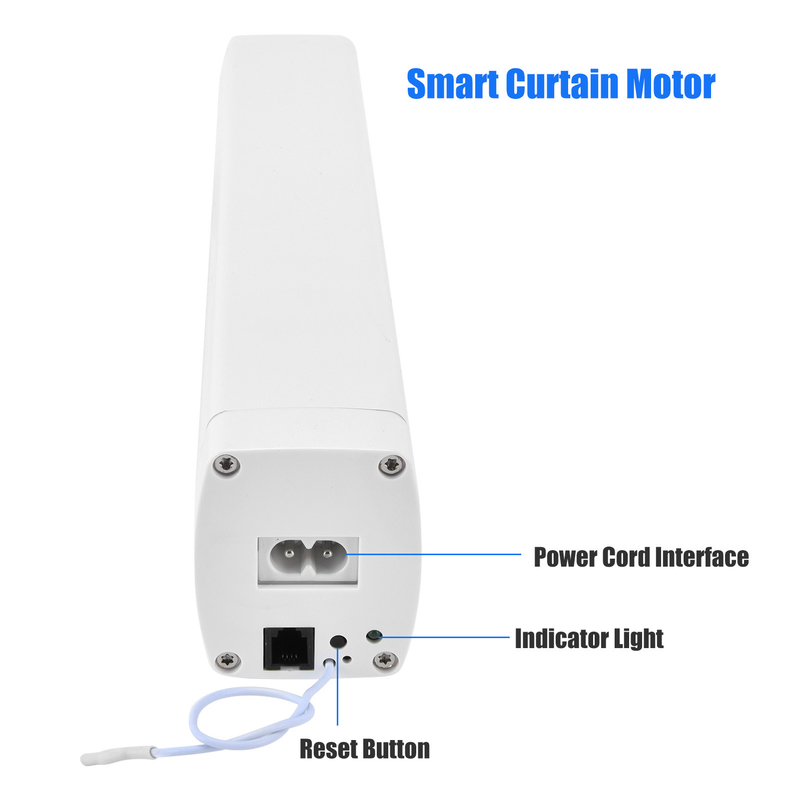 AC110-240V Manual Curtain Opener White