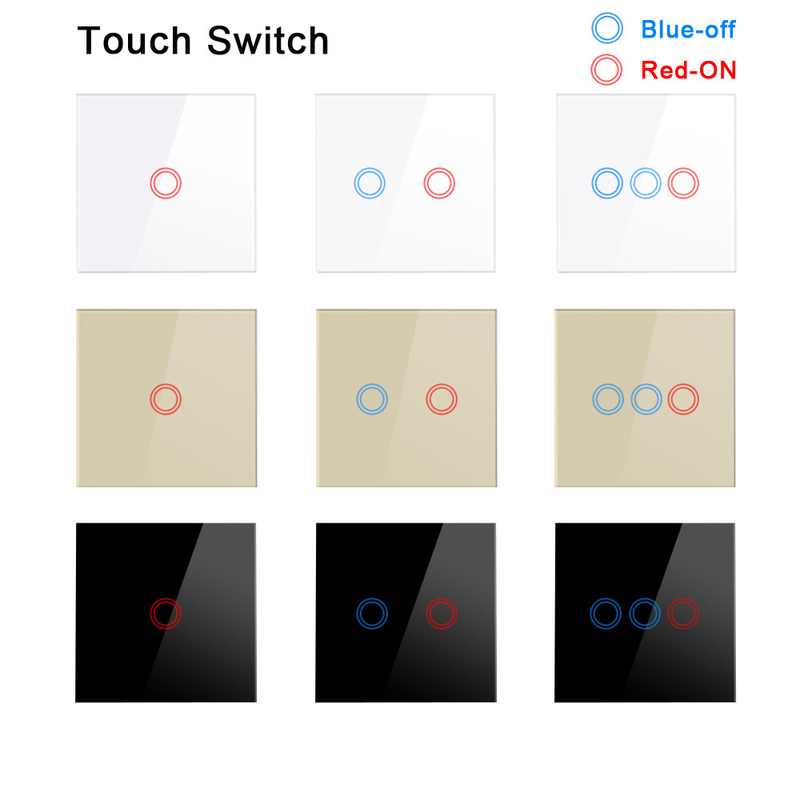 IFTTT WiFi RF Smart Switch 40C 3 Gang Wifi Light Switch in toasters