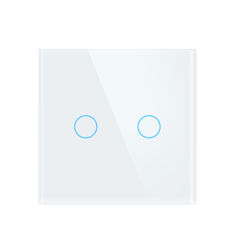 0.1mW Smart Light Switch Schedule 86×86mm Smart On Off Voice Control