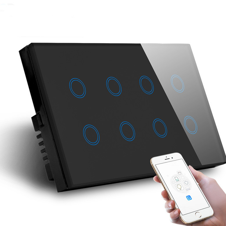 1000W WiFi RF Smart Switch 8 Gang
