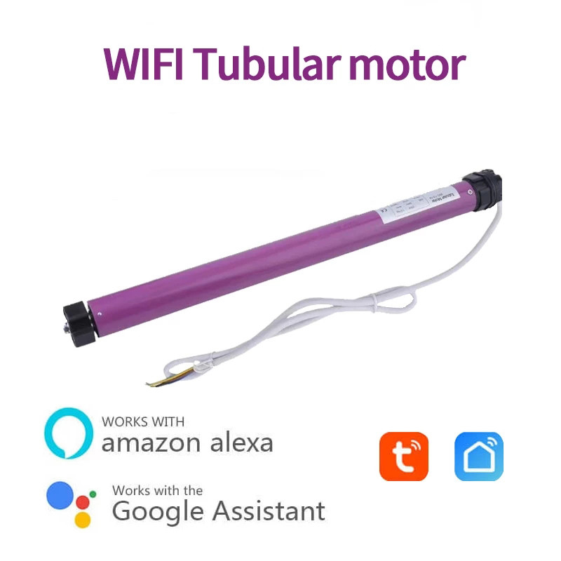 OEM Tuya Automatic Blind Motor 40mm Roller Shutter Tube Motor