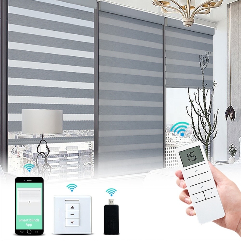 2.4G 2.3m Electric Blackout Blinds Alexa