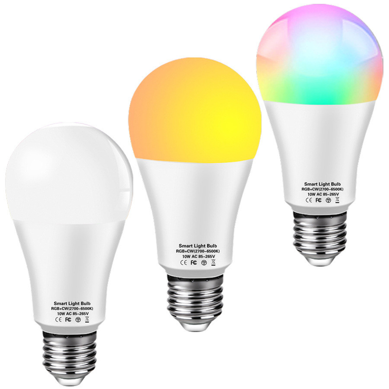 5700K Rgb Wifi Light Bulbs Compatible With Google Home 15W