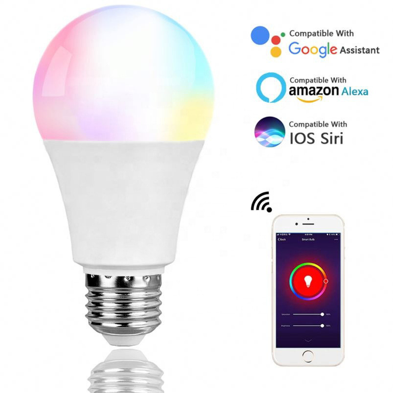5700K Rgb Wifi Light Bulbs Compatible With Google Home 15W