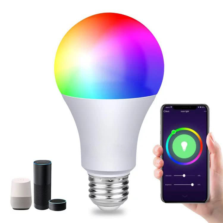 IFTTT  Smart Led Light Bulb E27 SMD2835 Smart Light Wifi Enabled Bulb