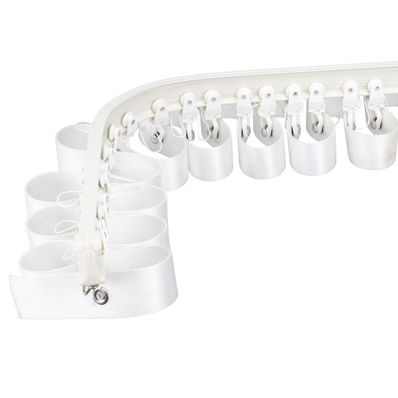 Alexa Wave Fold Curtain Track Overload Ceiling Mounted Ripplefold Track