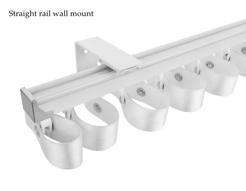 6/8CM S Fold Curtain Track 50KG Electric Wave Curtain Track Accessories