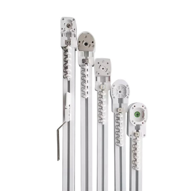 Electroplated Smart Curtain Track CCC Remote Control Curtain Rail Tuya