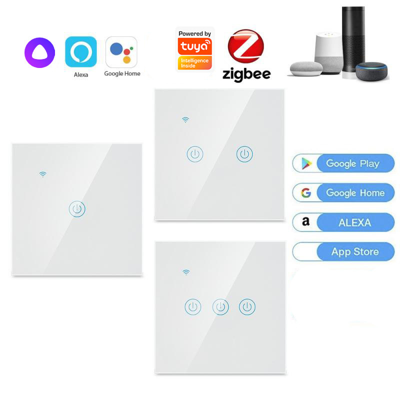 10A Max 1 Gang 2 Way Smart Switch No Neutral 50Hz
