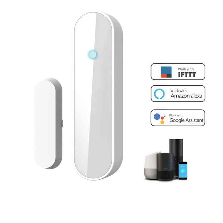 802.11bgn Wifi Door Window Sensor 10uA Wireless Door Detector Alexa