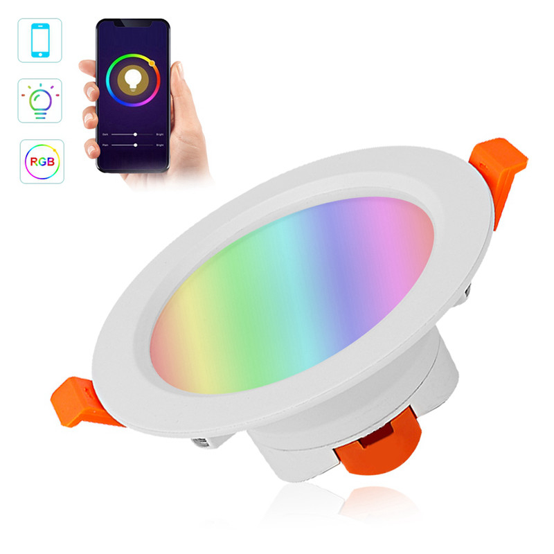 9w Smart Downlight Bulbs Alexa Smart Led Down Light Voice Control