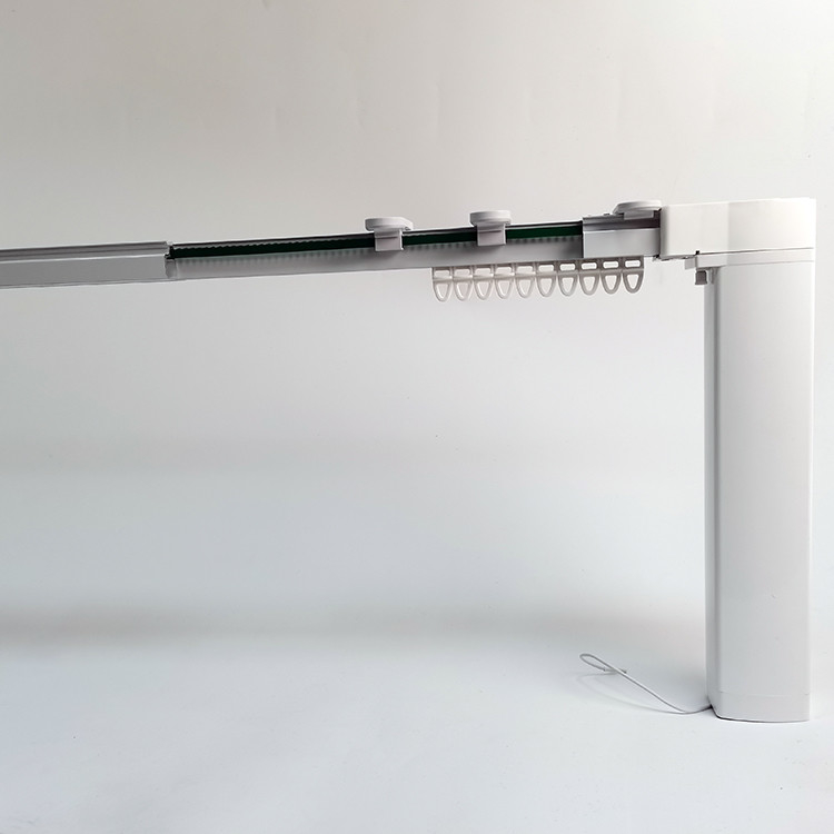 2.5-4.35m Ceiling Curtain Rail Tuya Surface Mounted Curtain Track