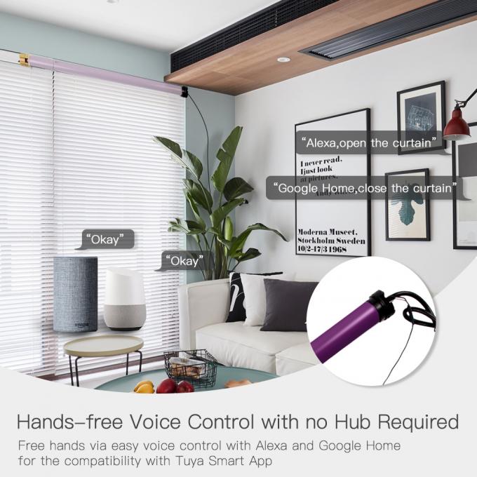 35mm Automatic Blind Motor 16mm Roller Blind Opener Alexa Voice Control